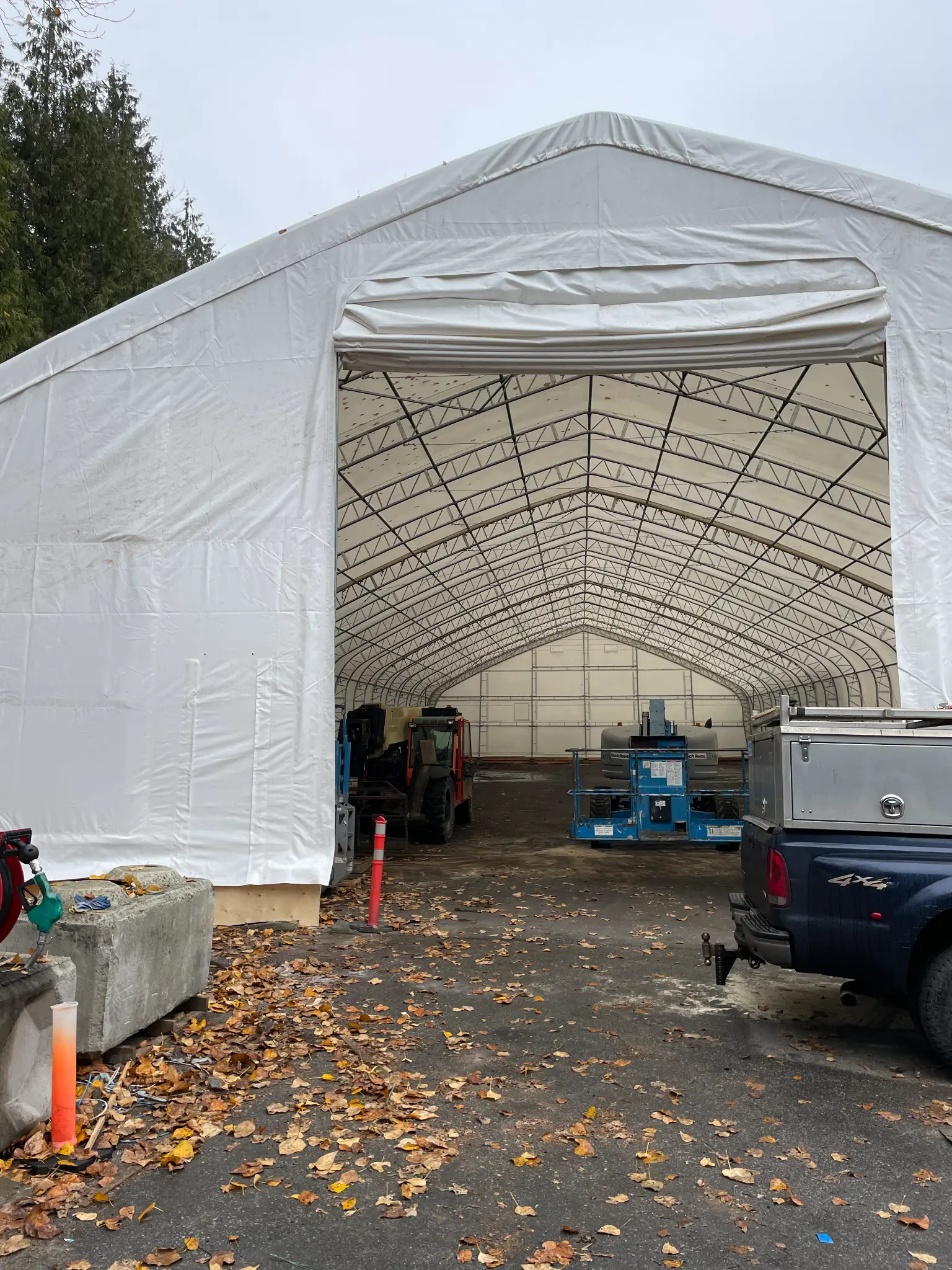 Completed gutter installation