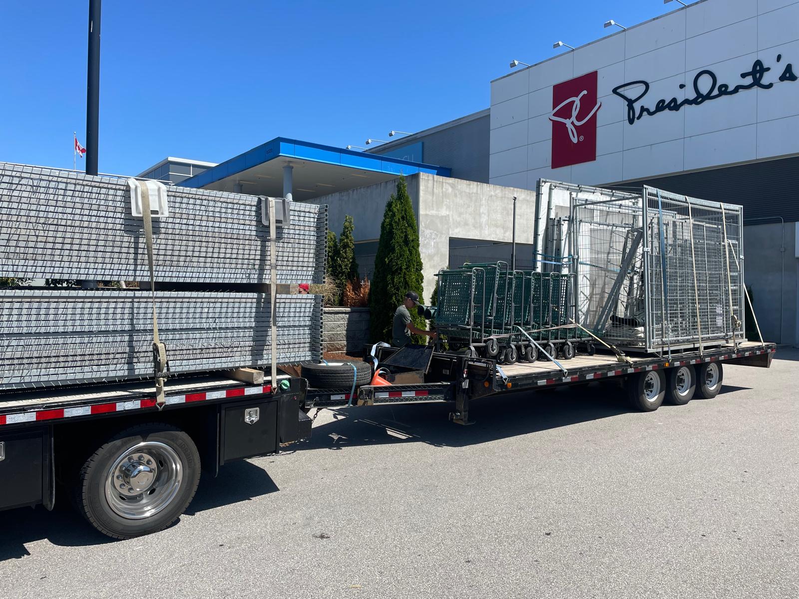 Material hauling and delivery